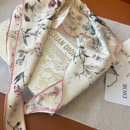 DIOR 26S SCARF 110CM IN SILK 262833