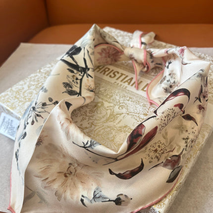 DIOR 26S SCARF 110CM IN SILK 262833