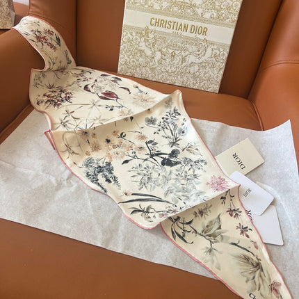 DIOR 26S SCARF 110CM IN SILK 262833