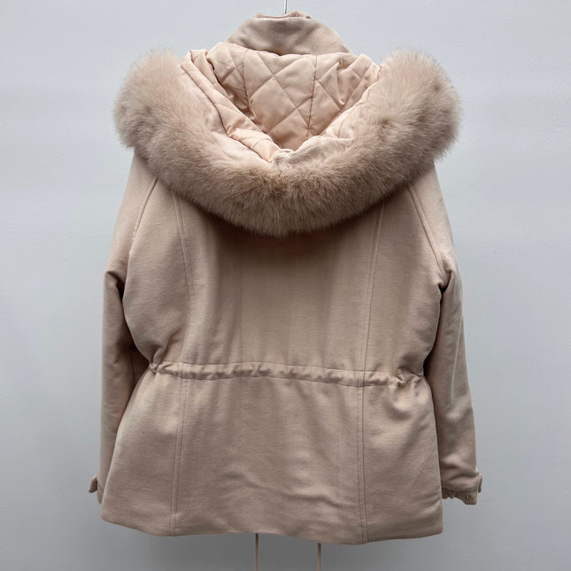 LP 26S FUR-COLLAR KNIT JACKET 470