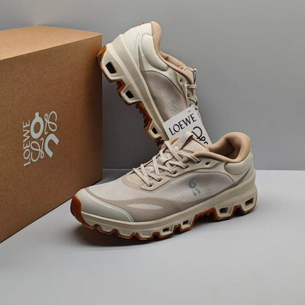 LOEWE X ON CLOUDTILT 2.0 SNEAKER IN IVORY MESH & RUBBER