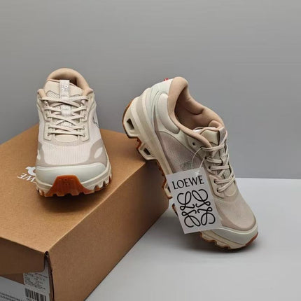 LOEWE X ON CLOUDTILT 2.0 SNEAKER IN IVORY MESH & RUBBER