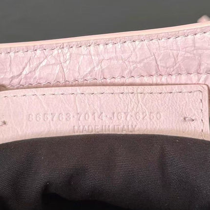 BALENCIAGA 26S LE CITY BAG SMALL 30 IN LIGHT PINK CALFSKIN
