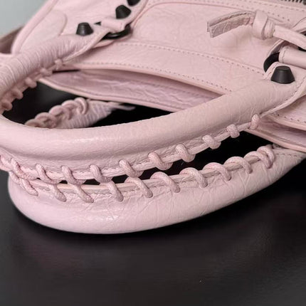 BALENCIAGA 26S LE CITY BAG SMALL 30 IN LIGHT PINK CALFSKIN