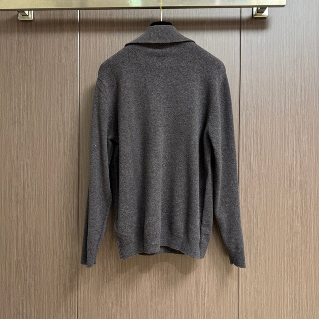 LP 26S ZIP NECK KNIT SWEATER 428