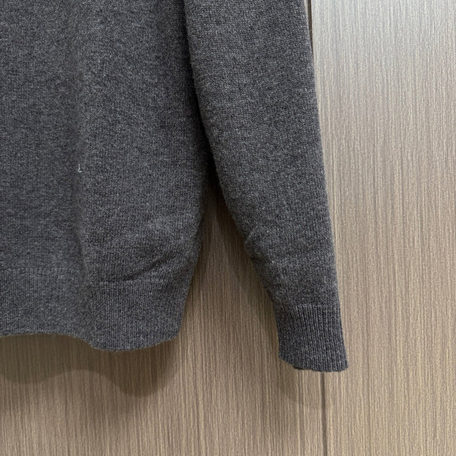 LP 26S ZIP NECK KNIT SWEATER 428