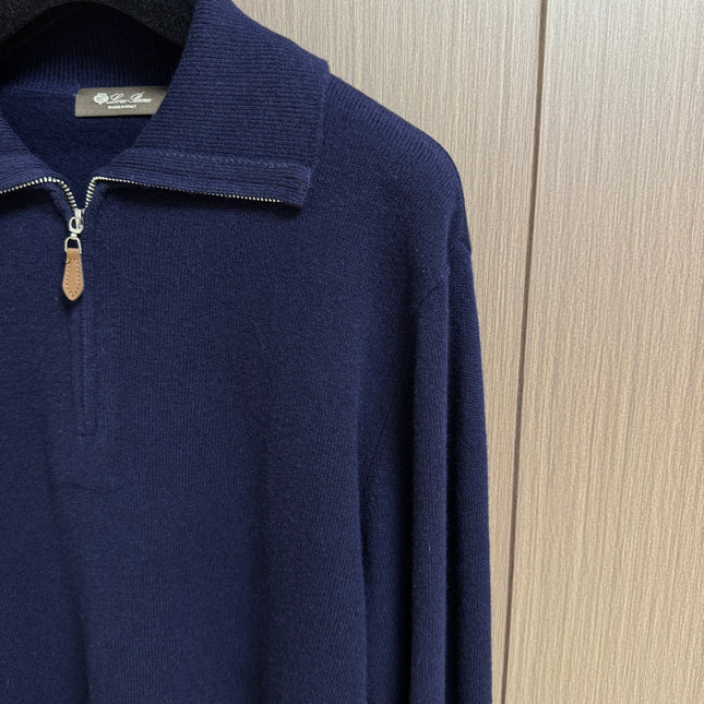 LP 26S ZIP NECK KNIT SWEATER 427