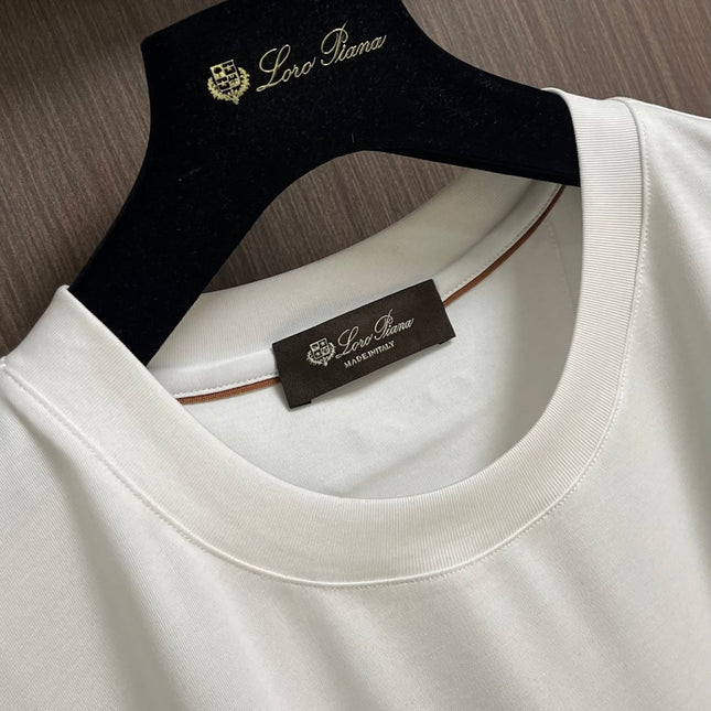 LORO PIANA 26S SHORT SLEEVE CREW NECK T-SHIRT 839