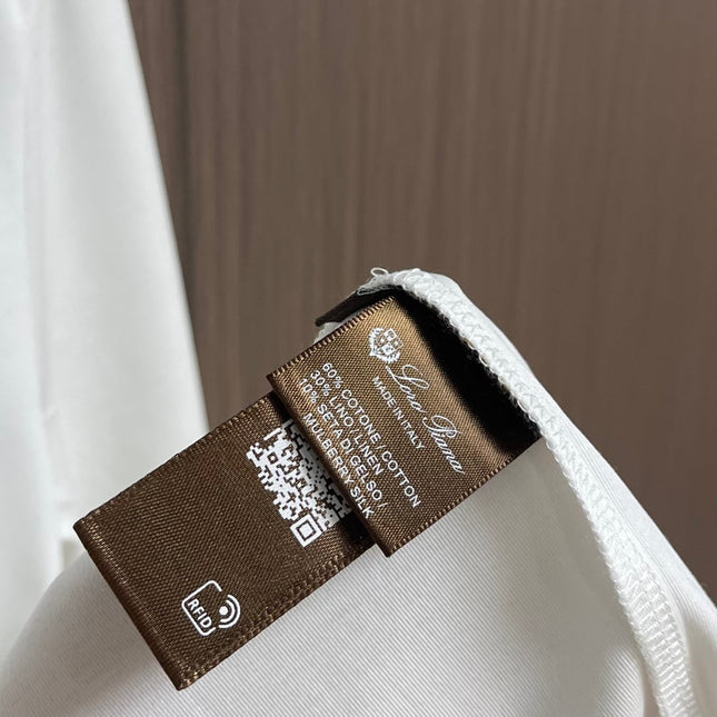 LORO PIANA 26S SHORT SLEEVE CREW NECK T-SHIRT 839
