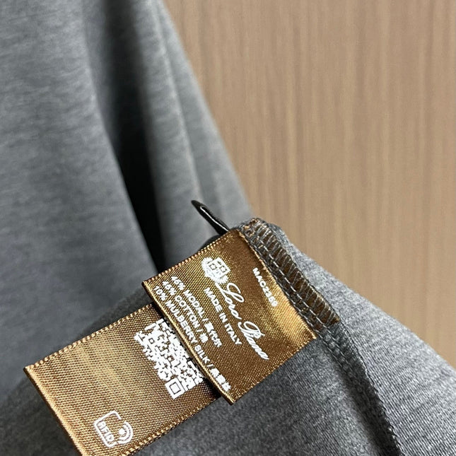 LORO PIANA 26S SHORT SLEEVE CREW NECK T-SHIRT 838
