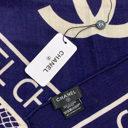 CHANEL 26S SCARF 135 IN CASHMERE AND SILK 306138
