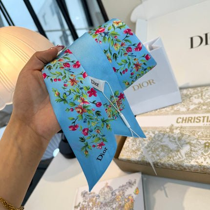 DIOR 26S SCARF 100CM IN SILK 304031