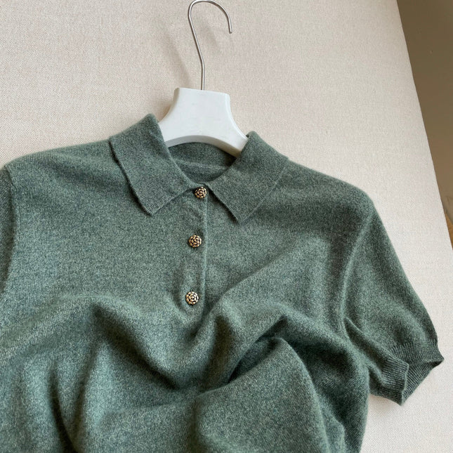 LORO PIANA 26S KNIT POLO SHIRT 662