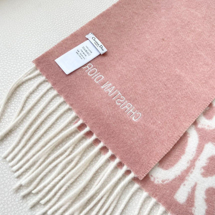 DIOR 26S SCARF 140CM IN CASHMERE 130108