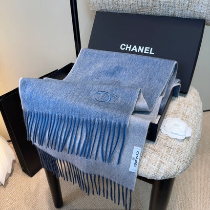 CHANEL 26S SCARF 180 IN CASHMERE 509062