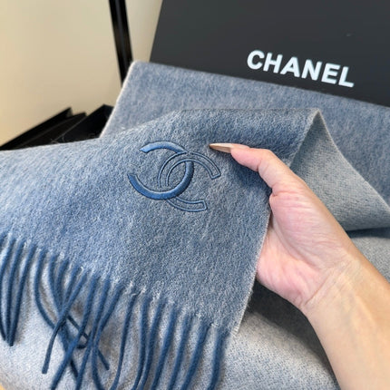 CHANEL 26S SCARF 180 IN CASHMERE 509062