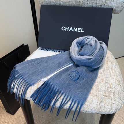 CHANEL 26S SCARF 180 IN CASHMERE 509062