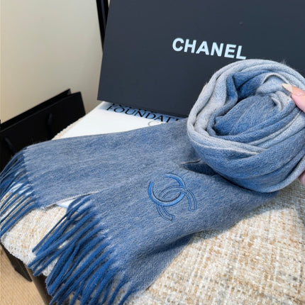 CHANEL 26S SCARF 180 IN CASHMERE 509062