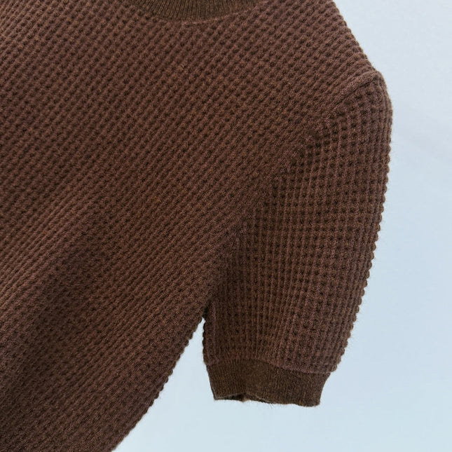LORO PIANA 26S SHORT SLEEVE KNIT T-SHIRT 692