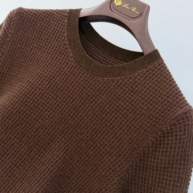 LORO PIANA 26S SHORT SLEEVE KNIT T-SHIRT 692