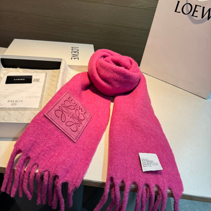 LOEWE 26S SCARF 200 IN WOOL MOHAIR 896358