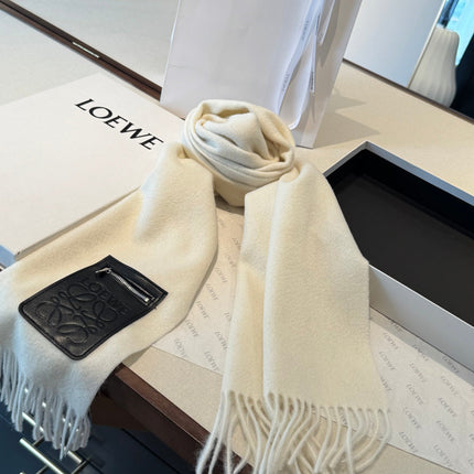 LOEWE 26S SCARF 180 IN CASHMERE WOOL 147440