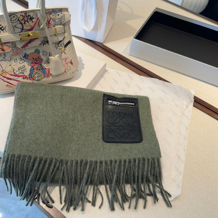 LOEWE 26S SCARF 180 IN CASHMERE WOOL 147441