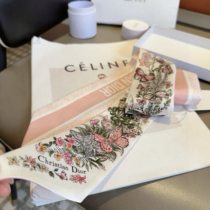 DIOR 26S SCARF 100CM IN SILK 309511