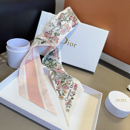 DIOR 26S SCARF 100CM IN SILK 309511