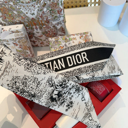 DIOR 26S SCARF 105CM IN SILK 309543