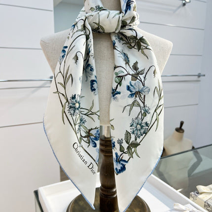 DIOR 26S SCARF 90CM IN SILK 274728