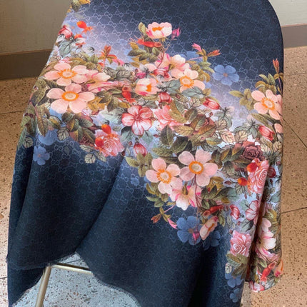 GUCCI 26S SCARF 200 IN CASHMERE AND SILK 306108