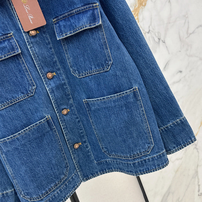 LORO PIANA 26S DENIM JACKET 714