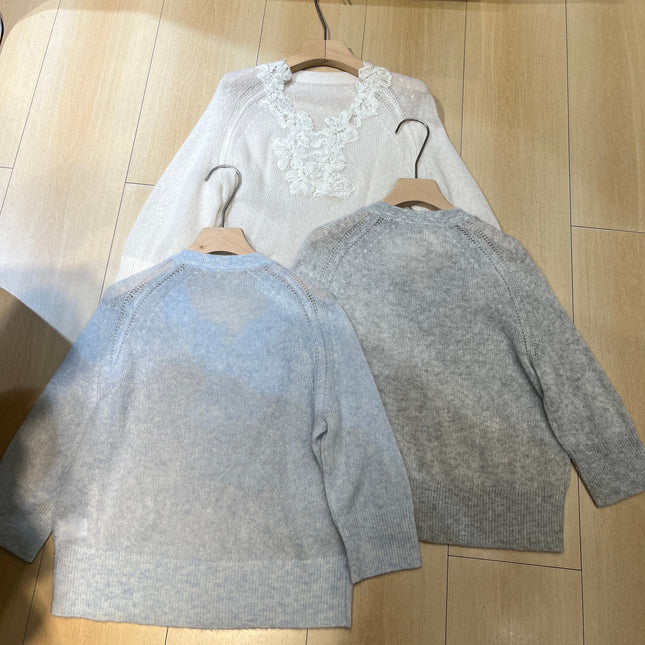 LP 26S V-NECK CASHMERE SWEATER 634