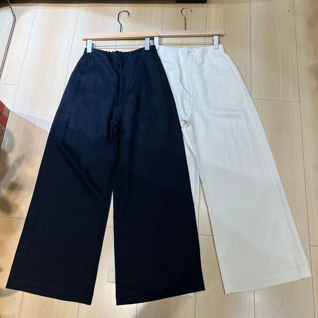 LORO PIANA 26S WIDE LEG PANTS 854