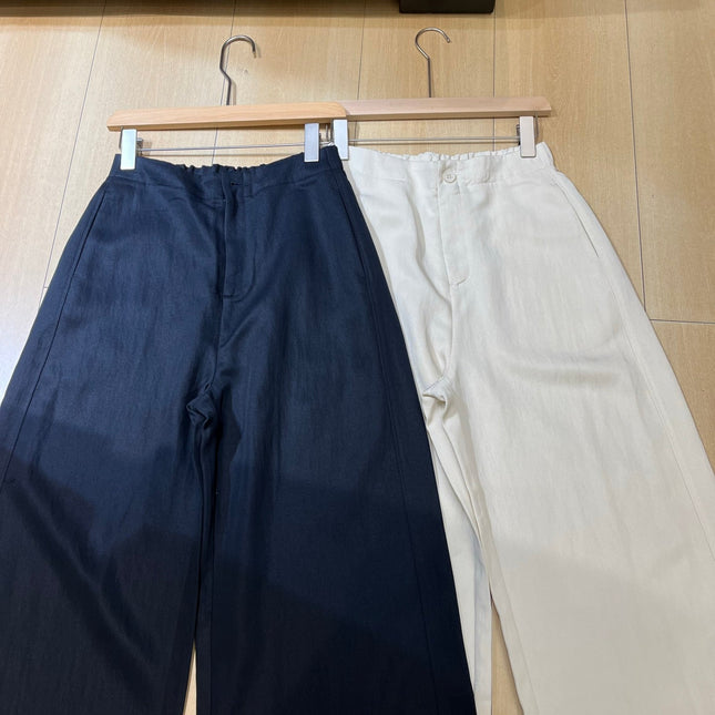LORO PIANA 26S WIDE LEG PANTS 854