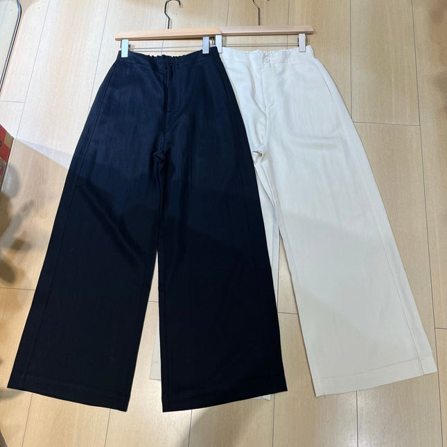 LORO PIANA 26S WIDE LEG PANTS 854