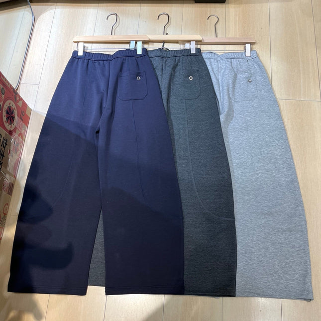 LORO PIANA 26S BARREL LEG WIDE PANTS 853