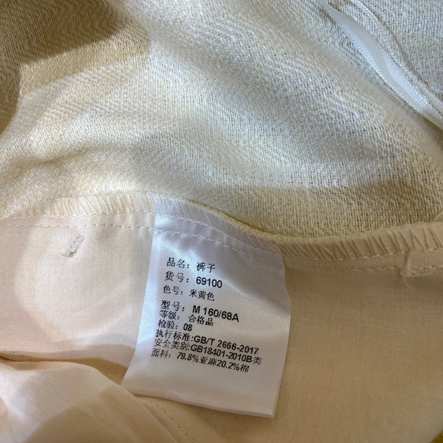 LORO PIANA 26S LINEN PANTS 835
