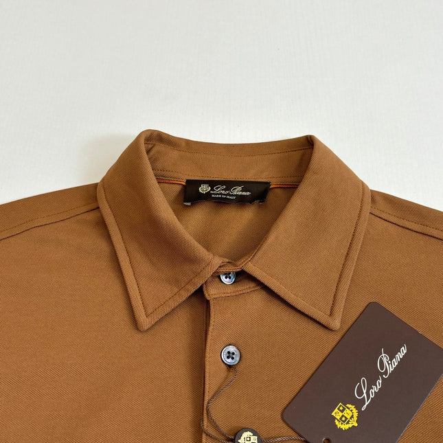 LORO PIANA 26S SHORT SLEEVE POLO SHIRT 728