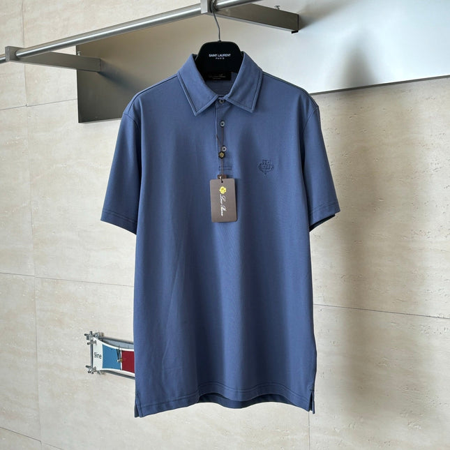 LORO PIANA 26S SHORT SLEEVE POLO SHIRT 727