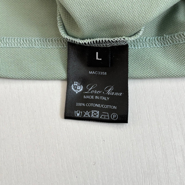 LORO PIANA 26S SHORT SLEEVE POLO SHIRT 726