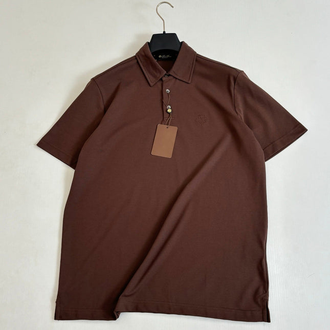 LORO PIANA 26S SHORT SLEEVE POLO SHIRT 725