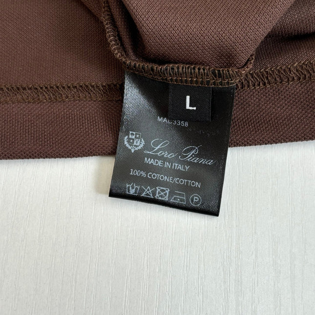 LORO PIANA 26S SHORT SLEEVE POLO SHIRT 725