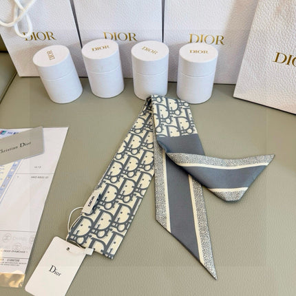 DIOR 26S SCARF 105CM IN SILK 309592
