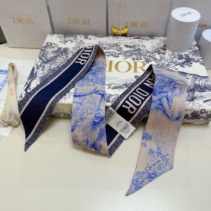 DIOR 26S SCARF 105CM IN SILK 302928