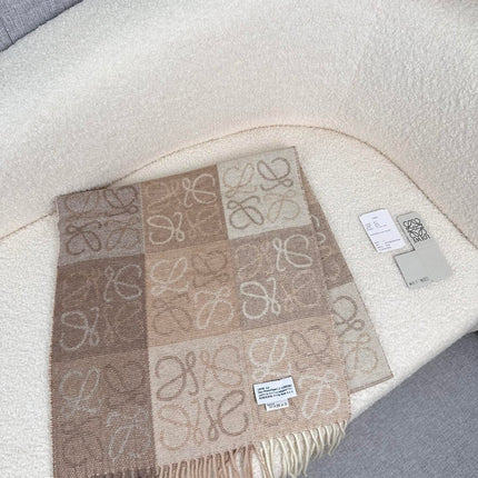 LOEWE 26S SCARF 200 IN CASHMERE 126268