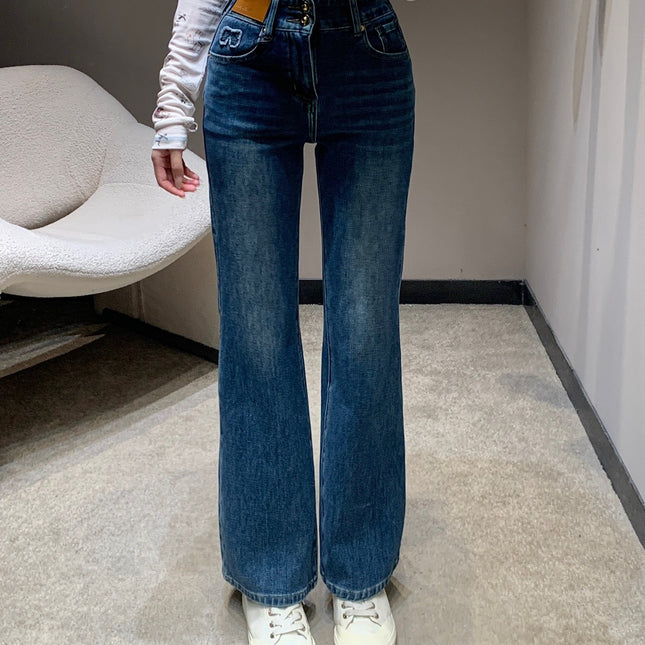LP 26S JEANS WITH TWO BOW DETAILS 621