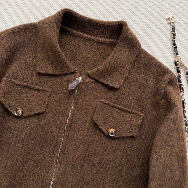 LP 26S ZIP-UP KNIT JACKET 508