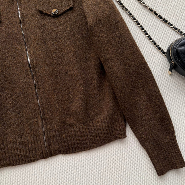 LP 26S ZIP-UP KNIT JACKET 508